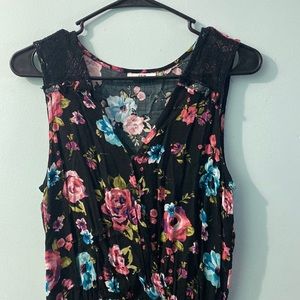 Beautiful floral romper